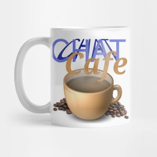 Chat Cafe. Mug